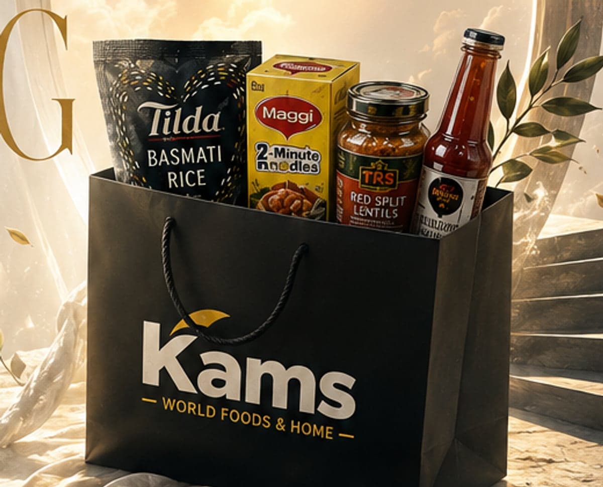 Inside Kams World Foods & Home in Basildon