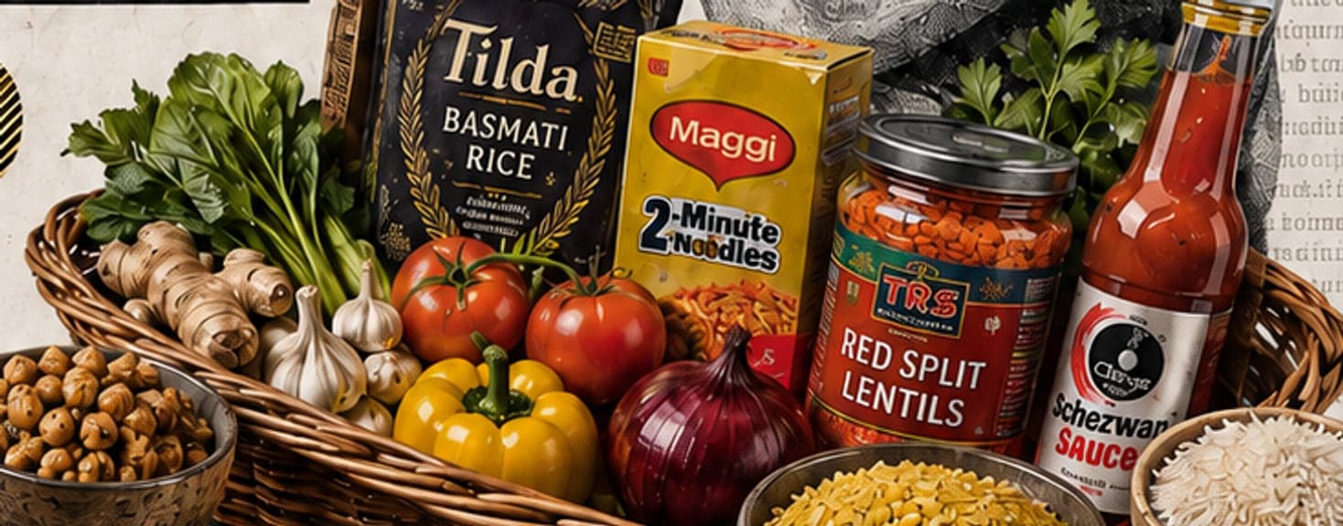 Hot food to go counter at Kams World Foods & Home
